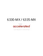 Предварительный просмотр 1 страницы Accelerated 6330-MX Manual