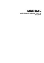 Preview for 1 page of AcceleVision DVR400SD User Manual