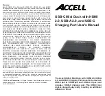 Предварительный просмотр 1 страницы Accell U206B-001B User Manual