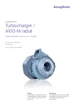 Предварительный просмотр 1 страницы Accelleron A130-M Assembly Instructions Manual