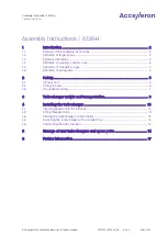 Предварительный просмотр 3 страницы Accelleron A136-H radial Original Assembly Instructions