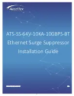 AccelTex ATS-SS-64V-10KA-10GBPS-BT Installation Manual preview