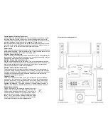 Предварительный просмотр 5 страницы Accent Acoustics HT-3200BGW Instruction Manual