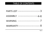 Preview for 2 page of Accent 80586S User Manual