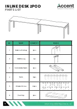 Предварительный просмотр 6 страницы Accent BALANCE DESK Assembly Manual