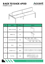 Preview for 10 page of Accent BALANCE DESK Assembly Manual