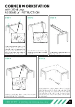 Предварительный просмотр 15 страницы Accent BALANCE DESK Assembly Manual