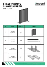 Preview for 4 page of Accent CONNECT Assembly Manual