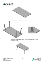 Предварительный просмотр 8 страницы Accent Modella II Table Assembly Instructions Manual