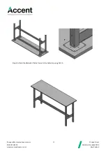 Предварительный просмотр 11 страницы Accent Modella II Table Assembly Instructions Manual