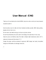 Preview for 1 page of Accent NEON Lite User Manual