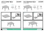 Preview for 3 page of Accent OSLO TABLE Assembly Manual