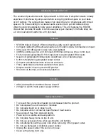 Preview for 2 page of Accento Dynamica ADA120 Instruction Manual