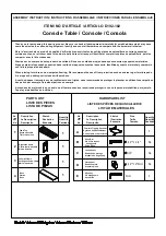 Предварительный просмотр 1 страницы Accentrics Home D192-102 Assembly Instructions