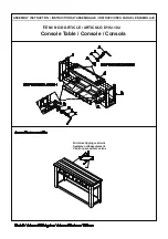 Предварительный просмотр 2 страницы Accentrics Home D192-102 Assembly Instructions