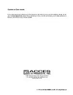 Предварительный просмотр 20 страницы Acces I/O products PCIe-COM-4SMDB User Manual