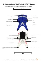 Preview for 2 page of Acces S-Fly Wingsuit User Manual