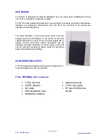 Preview for 4 page of Access Audio Ltd GSM Fixed Cellular Terminal (F151s) none Product Manual