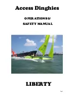 Access Dinghies Liberty Operation & Safety Manual preview