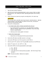 Preview for 11 page of Access Laser L15 Series Operator'S Manual