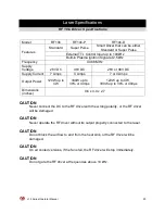 Preview for 20 page of Access Laser L15 Series Operator'S Manual