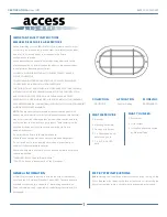 Access Lighting NAUTICUS 20290LEDDLP Quick Start Manual preview