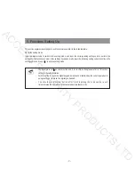 Preview for 11 page of Access Security Products DE-596/KP User Manual