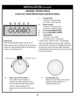 Preview for 8 page of Access 3260 Series Installation & Operational Instructions