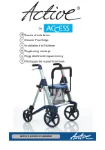 Предварительный просмотр 2 страницы Access Active Walker Mounting Instructions