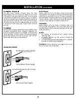 Preview for 6 page of Access VENETIAN DUAL TOUCH PAD CONTROL 3672 Installation & Operational Instructions