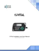 Preview for 1 page of Access VITAL Installation And User Manual