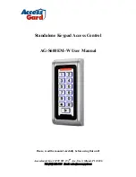 AccessGard AG-S600EM-W User Manual preview