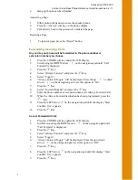 Preview for 8 page of Accessline ACC-1146 PUG Quick Reference Manual