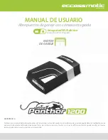 Accessmatic cyborg Panther 1200 User Manual preview