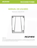 Предварительный просмотр 10 страницы Accessmatic Eagle 500 User Manual