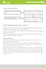 Preview for 36 page of Accessmatic OwlGo8 User Manual