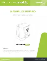 Accessmatic Pitbull 400 User Manual preview