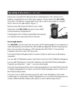 Preview for 5 page of Accessory Power BG-550D Instruction Manual