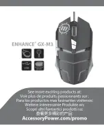 Preview for 3 page of Accessory Power ENHANCE GX-K2 User Manual