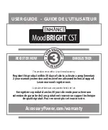 Accessory Power ENHANCE MoodBRIGHT CST User Manual preview