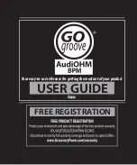 Accessory Power GOgroove AudiOHM BPM Quick Start Manual preview