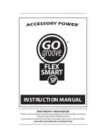 Preview for 1 page of Accessory Power GOgroove FlexSmart SP Instruction Manual