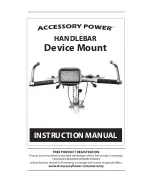 Accessory Power HANDLEBAR Instruction Manual preview