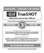 Preview for 1 page of Accessory Power USA GEAR TrueSHOT GRTSDBA100BKEW User Manual