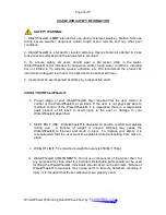 Preview for 3 page of AccessRec WaterWheels Instruction, Maintenance And Safety Manual