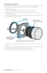 Предварительный просмотр 7 страницы Acclaim Lighting AL Dot User Manual