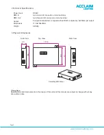 Preview for 5 page of Acclaim Lighting Color Ray MR Operation Instructions