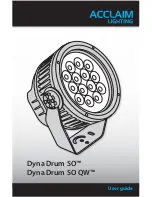 Acclaim Lighting Dyna Drum SO User Manual preview