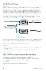 Предварительный просмотр 4 страницы Acclaim Lighting Flex Tube Pixel User Manual