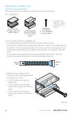 Предварительный просмотр 8 страницы Acclaim Lighting Flex Tube Pixel User Manual